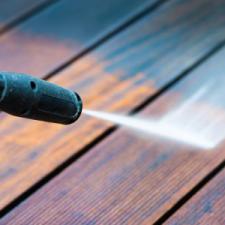Deck and fence washing